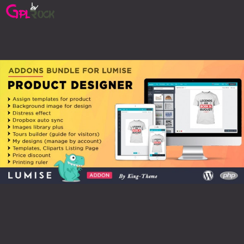 Addons Bundle for Lumise Product Designer Addons Bundle for Lumise Product Designer