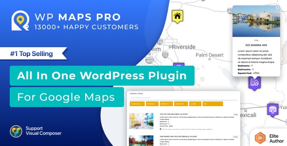 WordPress Plugin for Google Maps - WP MAPS PRO WordPress Plugin for Google Maps - WP MAPS PRO