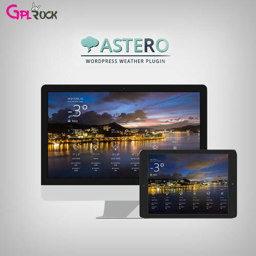 Astero WordPress Weather Plugin Astero WordPress Weather Plugin