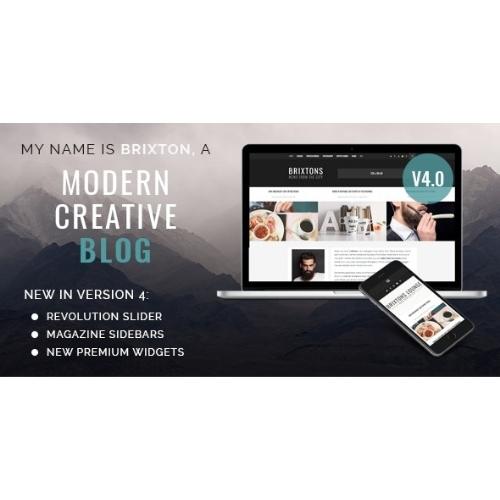 Brixton - A Responsive WordPress Blog Theme Brixton - A Responsive WordPress Blog Theme