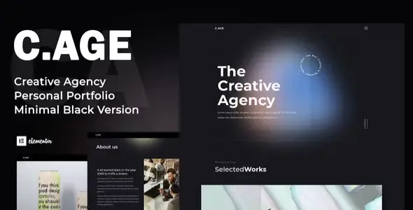 C.AGE – Creative Agency Personal Portfolio Elementor Template Kit C.AGE – Creative Agency Personal Portfolio Elementor Template Kit