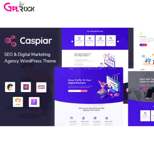 Caspiar | Digital Marketing & Agency WordPress Theme Caspiar | Digital Marketing & Agency WordPress Theme