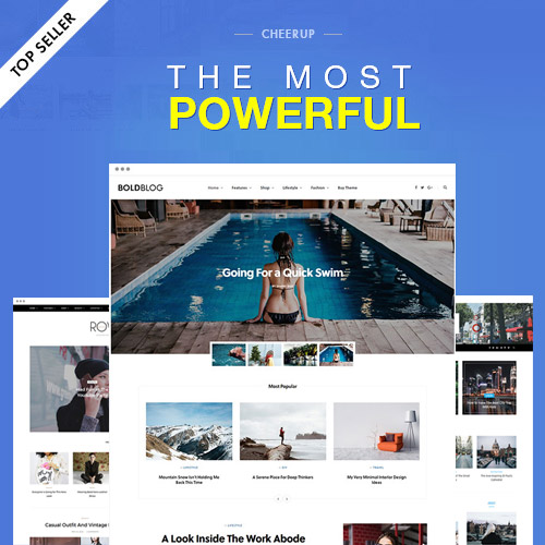 CheerUp Blog / Magazine – WordPress Blog Theme CheerUp Blog / Magazine – WordPress Blog Theme