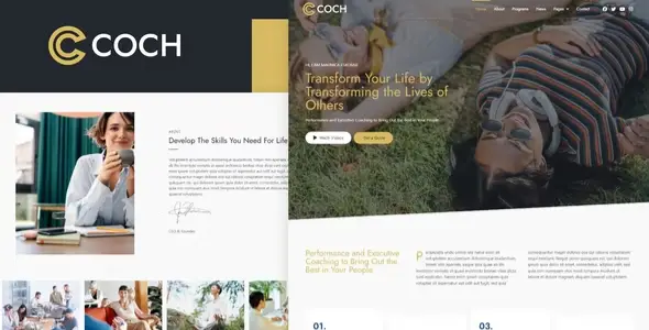 Coch – Business Coach Elementor Template Kit Coch – Business Coach Elementor Template Kit
