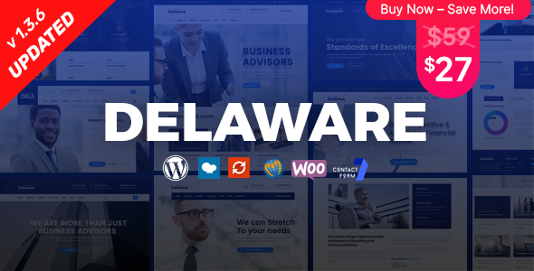 Delaware – Consulting and Finance WordPress Theme Delaware – Consulting and Finance WordPress Theme