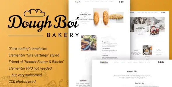 DoughBoiBakery – Bakery Cakery Elementor Template Kit DoughBoiBakery – Bakery Cakery Elementor Template Kit