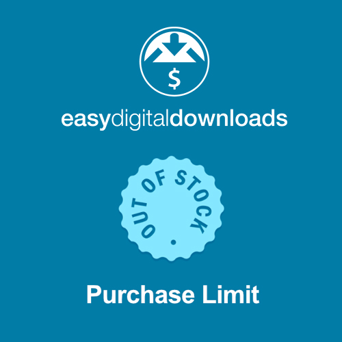 Easy Digital Downloads Purchase Limit Addon Easy Digital Downloads Purchase Limit Addon