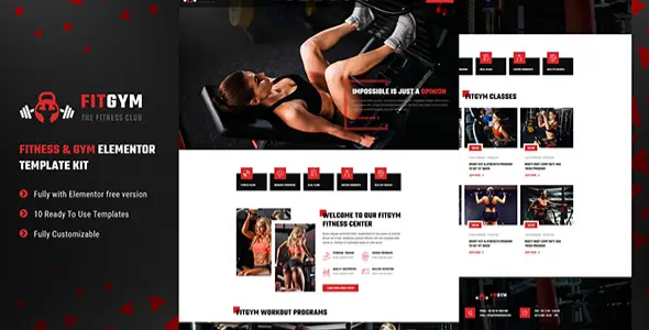 FitGym – Fitness & Gym Elementor Template Kit FitGym – Fitness & Gym Elementor Template Kit