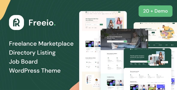 Freeio - Freelance Marketplace WordPress Theme Freeio - Freelance Marketplace WordPress Theme
