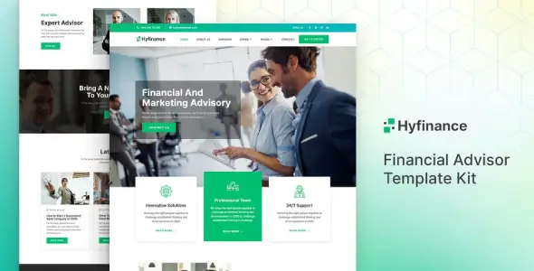 Hyfinance – Financial Advisor Elementor Template Kit Hyfinance – Financial Advisor Elementor Template Kit