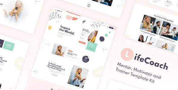 LifeCoach | Mentor & Trainer Template Kit LifeCoach | Mentor & Trainer Template Kit