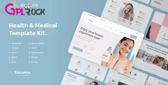 Minera Skincare & Dermatology Elementor Template Kit Minera Skincare & Dermatology Elementor Template Kit