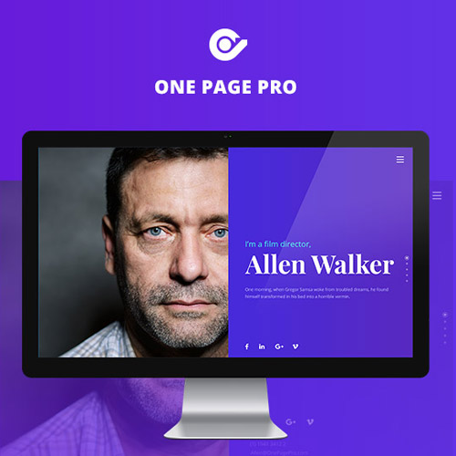One Page Pro | Multi Purpose OnePage WordPress Theme One Page Pro | Multi Purpose OnePage WordPress Theme