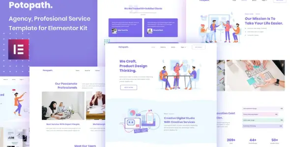 Potopath – Digital Agency Elementor Template Kit Potopath – Digital Agency Elementor Template Kit