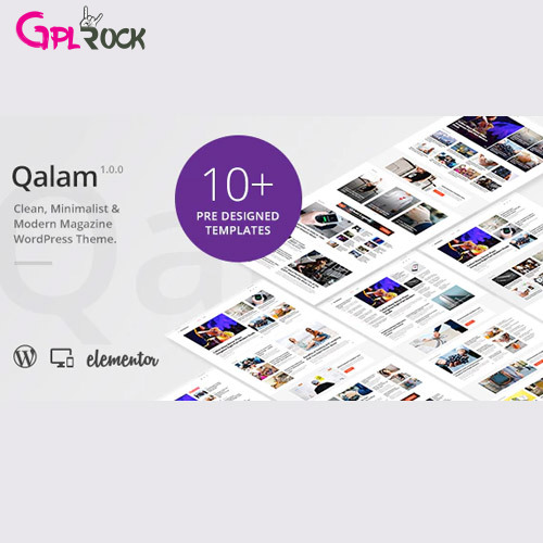 Qalam – NewsPaper and Magazine WordPress Theme Qalam – NewsPaper and Magazine WordPress Theme