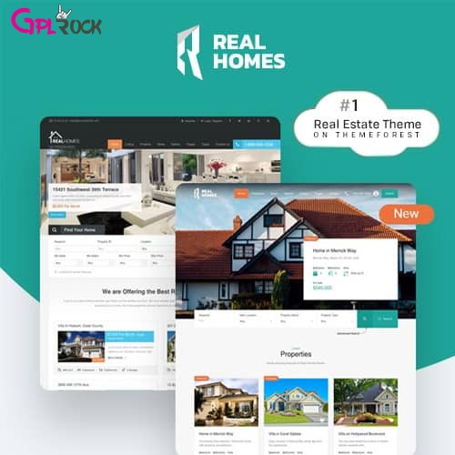Real Homes – Real Estate Sale and Rental WordPress Theme Real Homes – Real Estate Sale and Rental WordPress Theme