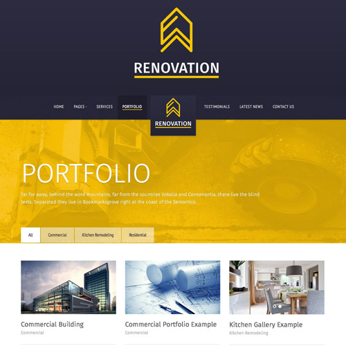 Renovation – Construction Company Theme Renovation – Construction Company Theme