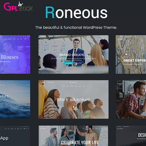 Roneous - Creative Multi-Purpose WordPress Theme Roneous - Creative Multi-Purpose WordPress Theme