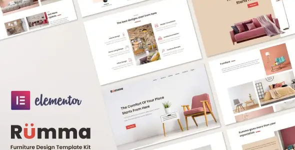 Rumma – Furniture Interior Elementor Template Kit Rumma – Furniture Interior Elementor Template Kit