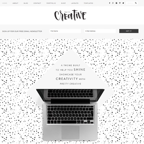 StudioPress Pretty Creative Pro Genesis WordPress Theme StudioPress Pretty Creative Pro Genesis WordPress Theme