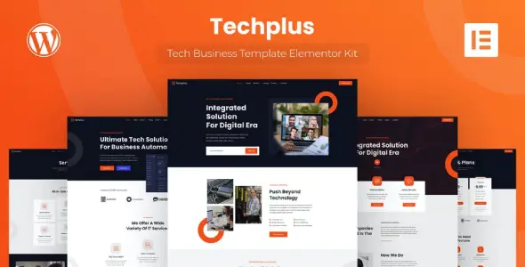 Techplus – Tech Business Elementor Template Kit Techplus – Tech Business Elementor Template Kit