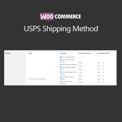 WooCommerce USPS Shipping Method WooCommerce USPS Shipping Method