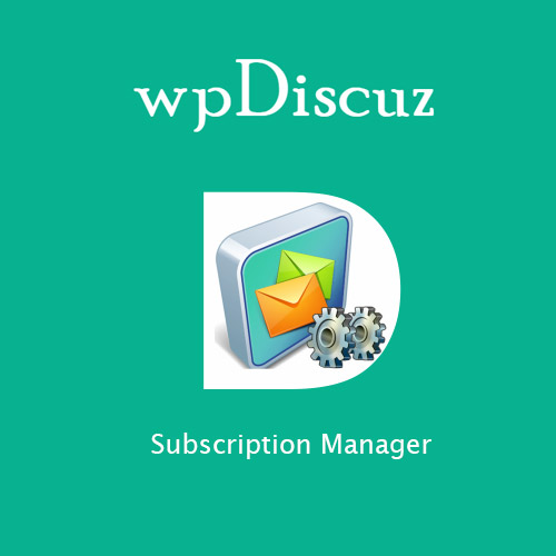 wpDiscuz – Subscription Manager wpDiscuz – Subscription Manager